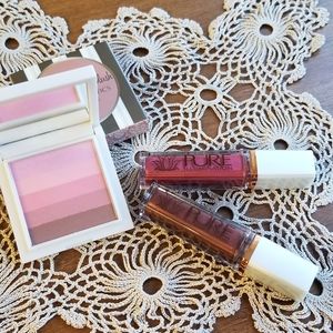 Bundle of Pure Cosmetics- 1 blush, 2 lip glosses